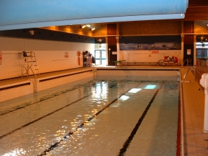 Forres pool drained